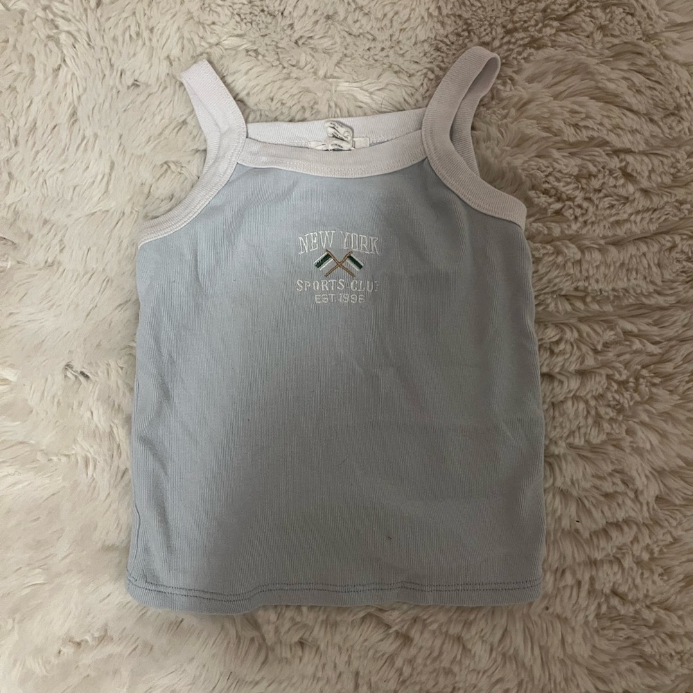new york light blue tank